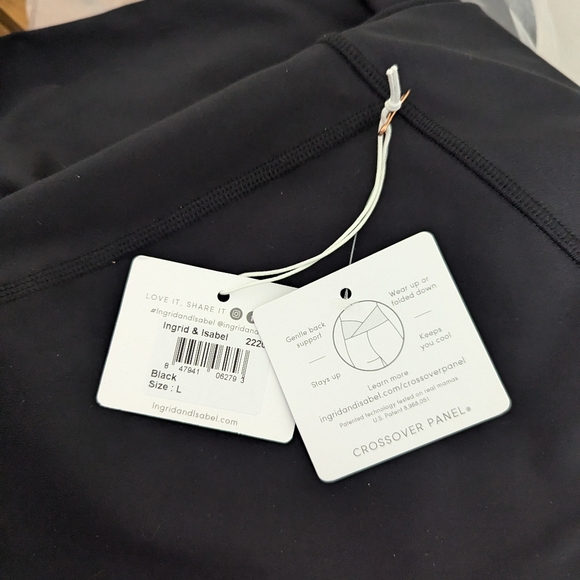 Ingrid + Isabel Maternity Performance Cropped Legging - Picture 2 of 4